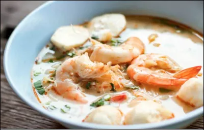 Quelle est cette soupe typique du Pérou à base à base de crevettes, de pommes de terre, de riz, d'oignon et d'ail ?