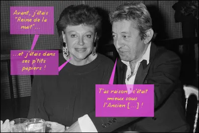 Ce fut une grande dame des nuits parisiennes (enfin là, elle est assise).