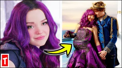 Que disait le mot que Mal avait laissé avant de repartir sur l'île ?