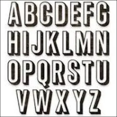 Quelle est ta lettre préférée ?