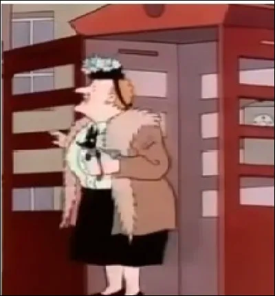 Comment se nomme le chien de cette dame ?