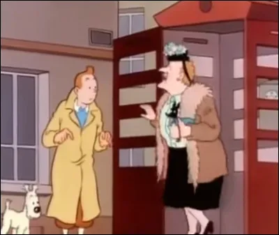 Pourquoi cette dame &eacute;tait-elle dans cette cabine&nbsp; ?