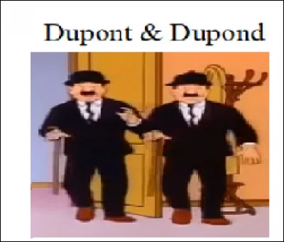 Les Dupon(td) rendent une petite visite &agrave; Tintin, afin de lui rembourser les cannes. Que leur arrive-t-il&nbsp; ?