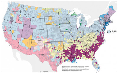 Leurs ancêtres... sont dans la plaine > C'est la nationalité d'origine la plus revendiquée par les Américains d'aujourd'hui (en gris bleu) : quelle est-elle ?