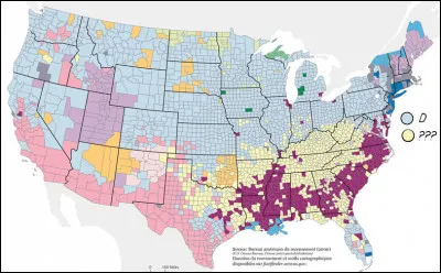 Leurs ancêtres (2) > À la lueur de ce qui précède, savez-vous quelle est la nationalité revendiquée des ancêtres des habitants de la zone en jaune pâle ?