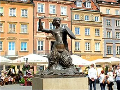 Dans quel pays se situe la statue de la Sirène de Varsovie ?