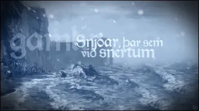 Complétez : 
"Hárið sýlt og hettan..."