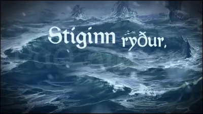 Complétez : 
"Það snjóar !
Hennar siður,..."