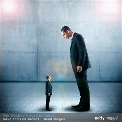 Pour cette question je vais te demander si tu es petit ou au contraire grand.