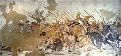 Alors que les Romains guerroient pour la domination d'une partie de la péninsule italienne, Alexandre le Grand entre en guerre contre...