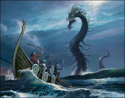 Complétez : 
"Festi við þóftu í kænu..."