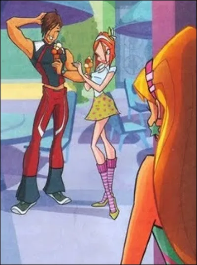 Tu aper&ccedil;ois ton petit ami discuter avec une autre fille.