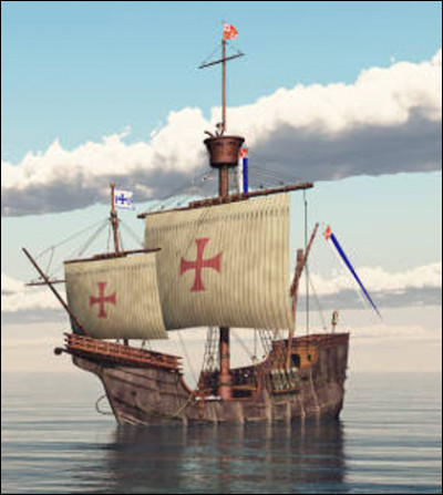 Quel est ce navire ayant permis à Christophe Colomb de découvrir l'Amérique en 1492 ?