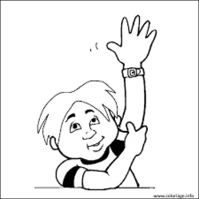 Pendant les cours, vas-tu participer ?