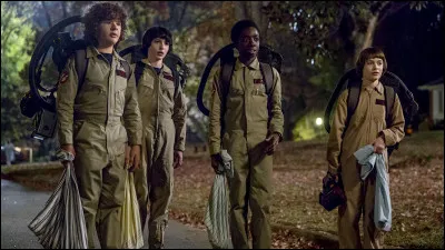 Dans la saison 2 Dustin et Lucas invite quelle fille à fêter Halloween avec eux ?