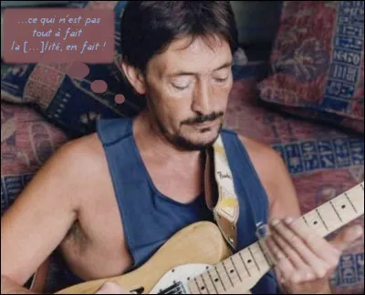 Je vous présente un authentique et éternel plagiste...