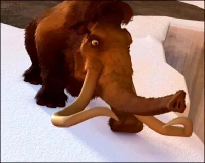 Quel personnage serait tomb dans la lave si Manny ne l'avait pas sauv ?