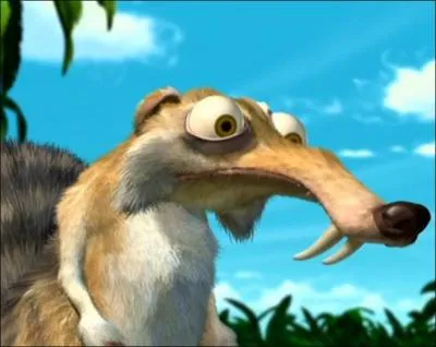 Comme il a commenc, le film se termine sur l'cureuil rigolo. A cause de quel fruit provoque-t-il l'ruption d'un volcan ?