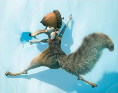 Comment s'appelle le petit cureuil sur lequel s'ouvre le film et qui fait des apparitions rcurrentes tout au long de l'histoire ?