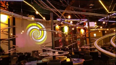 Dans quel parc se trouve le Rollercoaster Restaurant ?