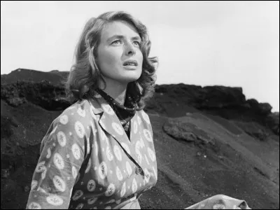 Au lendemain de la Seconde Guerre mondiale, Karen (Ingrid Bergman), réfugiée lituanienne, accepte dépouser le jeune homme et de partir avec lui sur son île : qui réalise "Stromboli" ?