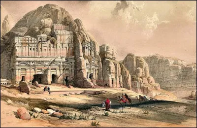 Dans quel endroit peut-on admirer la capitale des Nabatéens ?