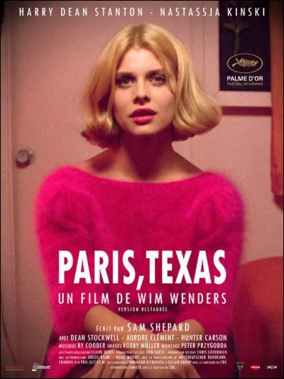 "L'amant", roman de Marguerite Duras reçoit le prix Goncourt / "Paris, Texas", film de Wim Wenders obtient la Palme d'or au Festival de Cannes :