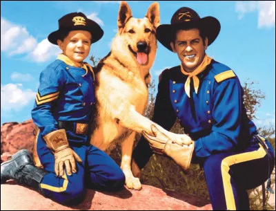 Qui a joué le jeune Rusty dans la série télévisée "Rintintin" ?