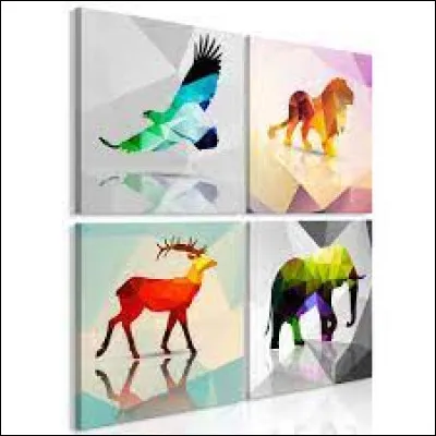 Quel animal se trouve dans le carré en bas à gauche ?