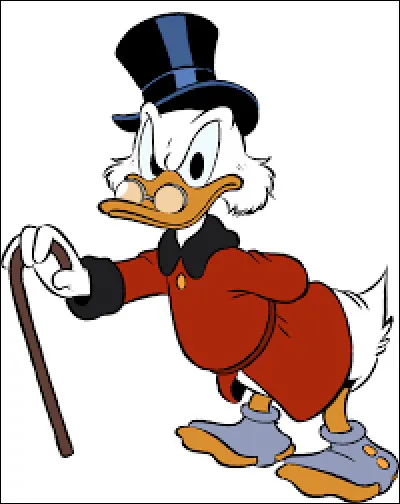 De quelle couleur est le chapeau de Donald Duck ?