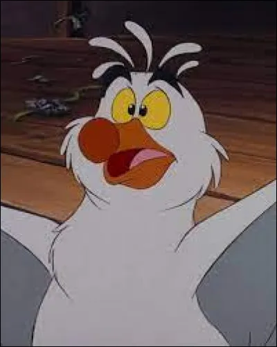 Comment s'appelle la mouette loufoque du film d'animation Walt Disney "La Petite Sirène" ?