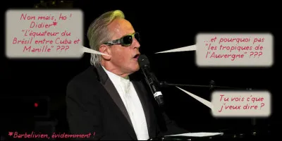 Dans la catégorie "pianiste qui se dandine sur son siège en chantant", nous avons ça aussi en France : Gilbert Montagné, qui a commis pas mal de petites choses, notamment les claviers sur la musique de ...