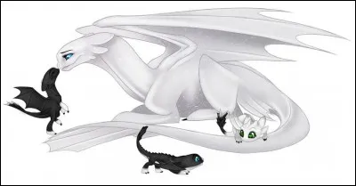 Qui est la m&egrave;re de ces trois dragons ?