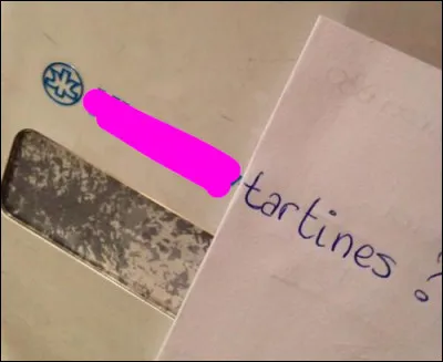 Mais d'un seul côté, s'il vous plaît !