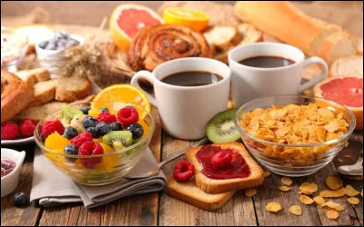 Quel genre de petit-déjeuner prends-tu le matin ?