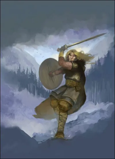 Complétez : 
"Lævísin streymdi frá Loka til..."