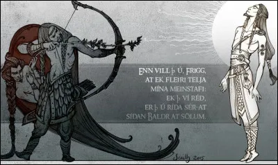 Complétez : 
"Vitstola hljóp upp á..."