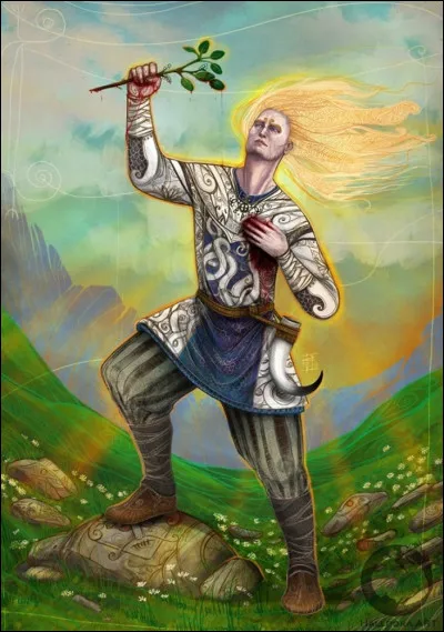 Complétez : 
"Velkominn víga..."