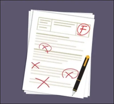 Tu as coul&eacute; ton examen. Que fais-tu ?