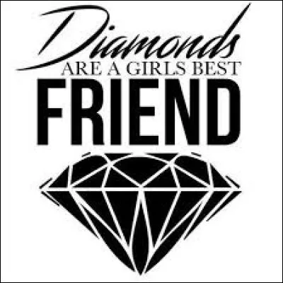 Pour qui les diamants étaient-ils "les meilleurs amis d'une fille" ("Diamonds Are a Girl's Best Friend") en 1953 ?