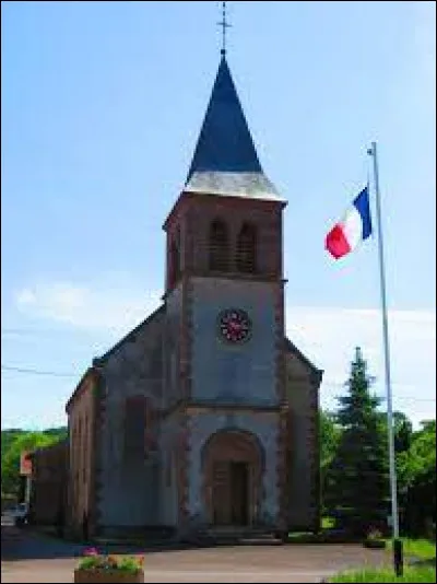 Nous sommes maintenant en Moselle, &agrave; Colmen, devant l'&eacute;glise Sainte-Marguerite. Nous sommes en r&eacute;gion ...