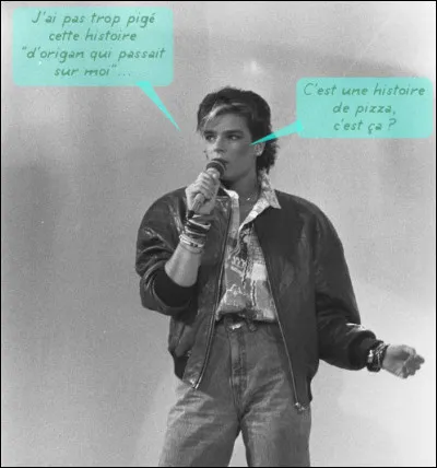 Non, mais c'est un "ouragan", pas de l'origan ! Mais qu'elle est bête, celle-là...