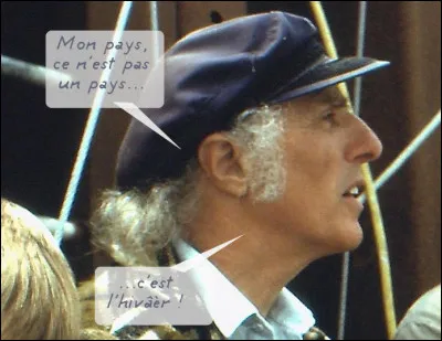 Fils de marin, ce québécois de Natashquan est aussi un formidable conteur. Mais d'où viendrait son nom "Vigneault" ?