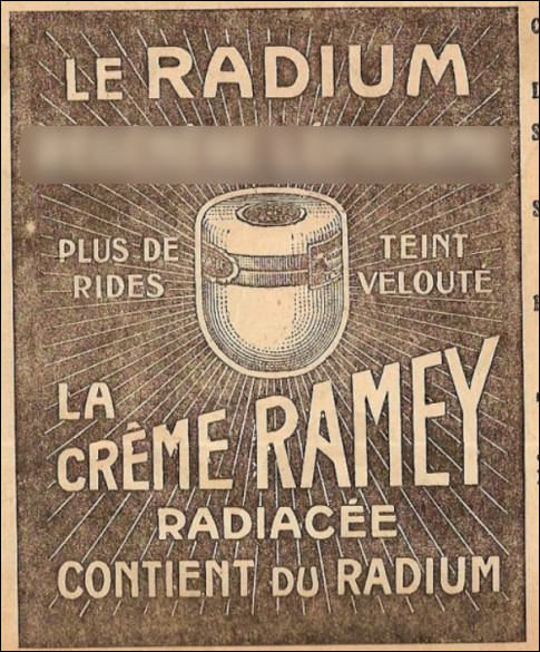 Alors que vous vous gaussez, mes petits amis, le radium lui, agit : en effet, il ...