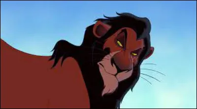 Dans le "Roi lion", Scar a tué le père de Simba.