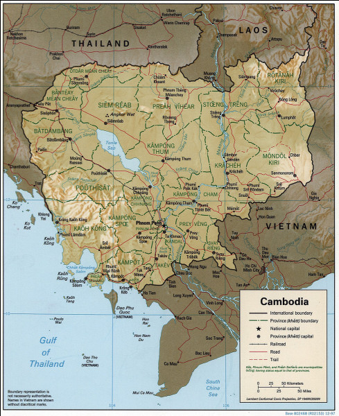 Quelle est la langue officielle du Cambodge ?