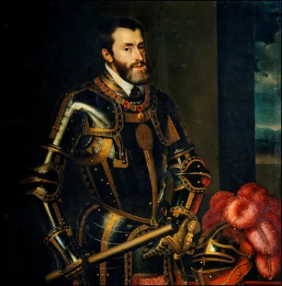 Charles de Habsbourg, a r&eacute;gn&eacute;, de 1520 &agrave; 1556, sur ...