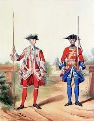 Qu'advient-il des Gardes suisses en fonction ce même jour ?