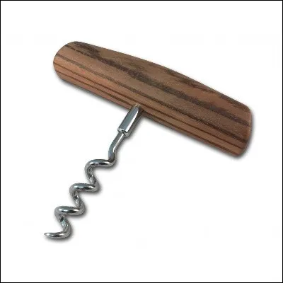 Quel instrument est coupl&eacute; &agrave; un tire-bouchon dans un limonadier ?