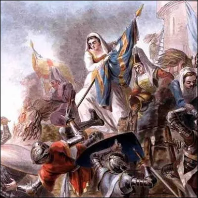 Quelle h&eacute;ro&iuml;ne du XVe si&egrave;cle, qui s�est illustr&eacute;e contre les Bourguignons, avait pour vrai nom Jeanne Laisn&eacute; ?